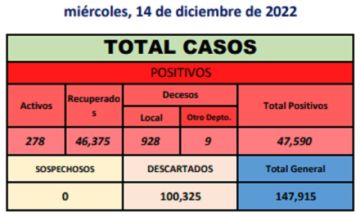 Reporte departamental del Sedes Potosí