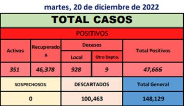 Reporte departamental del Sedes Potosí