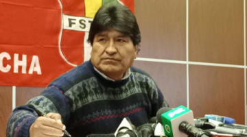 Evo Morales le recuerda a Zúñiga que tiene un sumario ejecutoriado por desvío de dinero