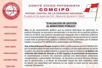 Comcipo identifica una decena de casos que quedan "impunes"