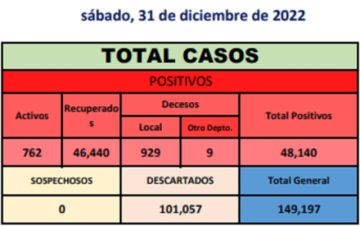 Reporte departamental del Sedes Potosí