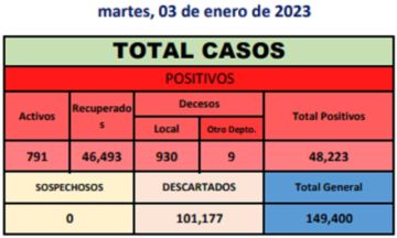 Reporte departamental del Sedes Potosí