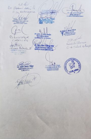 Pronunciamiento de los responsables de los establecimientos.