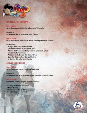 Son varias las actividades culturales que fueron planificadas para vivir esta importante festividad en el municipio del sur del Departamento.