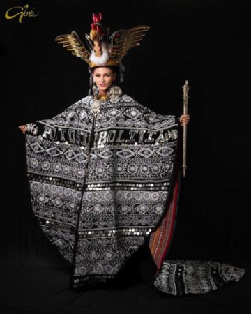El traje inspirado en Potosí