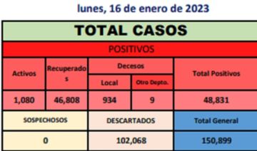 Reporte departamental del Sedes Potosí