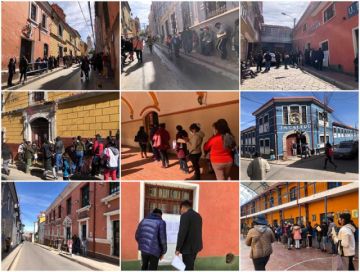 Reportan menor aglomeración en primer día de inscripciones