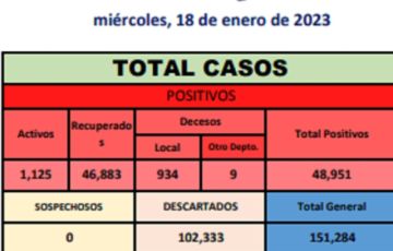Reporte departamental del Sedes Potosí