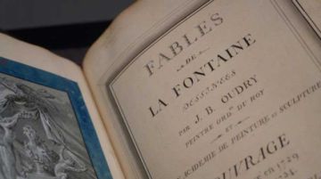 Subastan raras ilustraciones de "Fábulas de La Fontaine"