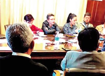 Áñez: Mientras Evo huía, MAS buscaba a la Iglesia