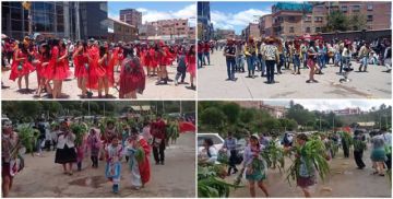 Hubo diversidad de danzas y grupos en las entradas carnavaleras de Potosí.