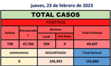 Reporte departamental del Sedes Potosí