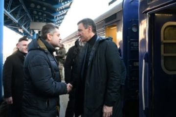 Pedro Sánchez, en Kiev un día antes del primer aniversario de la guerra