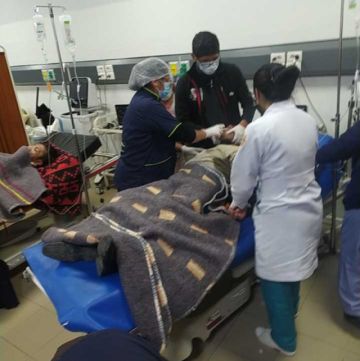 Niño se vuela la mano tras manipular un fulminante