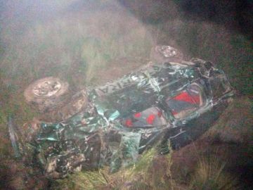 Una adulta mayor falleció tras despeñarse vagoneta