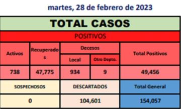 Reporte departamental del Sedes Potosí
