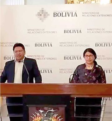 Bolivia aboga por acelerar trámites en límite con Chile