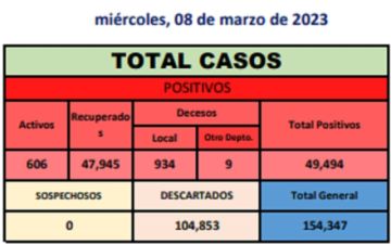 Reporte departamental del Sedes Potosí
