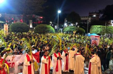 Potosí vive Semana Santa con Misa de Ramos colectiva