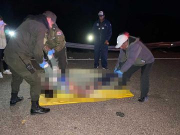Hallan un cuerpo sin  vida en la carretera
