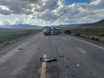 Vuelco de campana provoca la muerte del conductor en el norte de Potosí