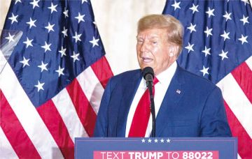 Trump fue imputado  por 34 delitos graves 