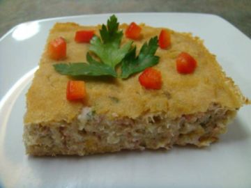 Pastel de quinua.