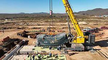 La planta para mineral en el Mutún tiene 70% de avance