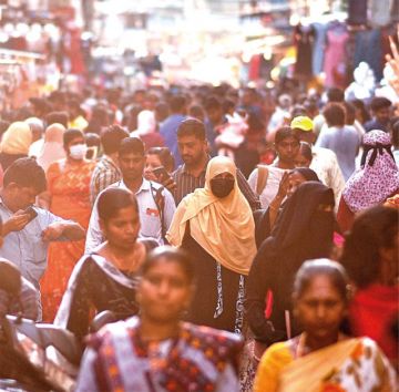 Población de la India superará a China por 2,9 millones en 2023