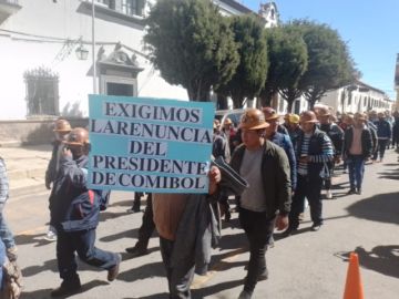 Cooperativa minera Porco pide cumplir contrato de áreas de trabajo