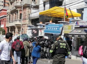 La APDHB de Édgar Salazar niega toma violenta de la sede en La Paz 