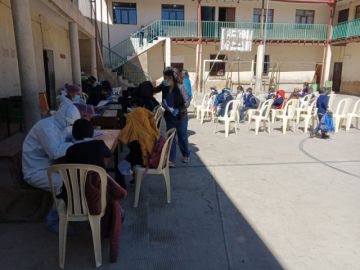 El Sedes Potosí vacunó a más de 15.000 niños contra la influenza 