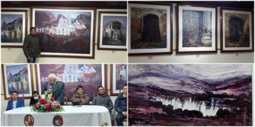 Muestra de piezas al óleo expone los contrastes de los paisajes potosinos