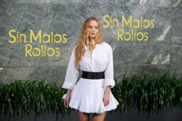 Jennifer Lawrence muestra su lado cómico en nuevo filme 