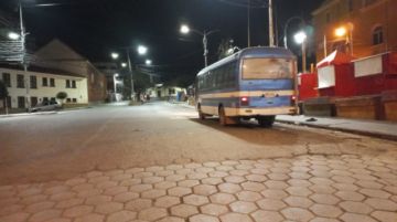 Las calles de la ciudad de Potosí no tienen circulación de motorizados debido a la movilización.