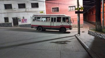 Las calles de la ciudad de Potosí no tienen circulación de motorizados debido a la movilización.