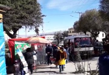 Se levanta el bloqueo del transporte en las calles de la ciudad de Potosí