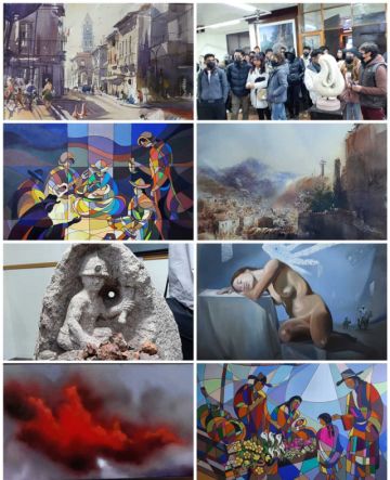 Docentes de la Facultad de Artes exponen su talento