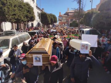 Los comunarios amenazan con matar al autor de doble crimen