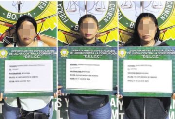 Hay tres aprehendidas por presuntamente dar documento falso a ciudadana china