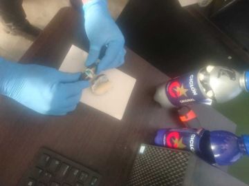 Tres “tragones” fueron sorprendidos llevando droga en su organismo