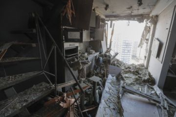 Rusia ataca Kiev con una decena de drones que provocan dos heridos y daños en varias viviendas