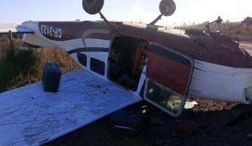 Cae en Argentina una avioneta con matricula boliviana y más de 300 kilos de cocaína
