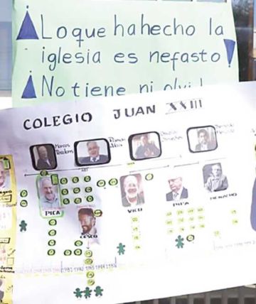 Victimas de jesuitas presentan esquema de “organización criminal”