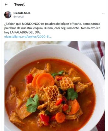 ¿El origen del mondongo es africano?