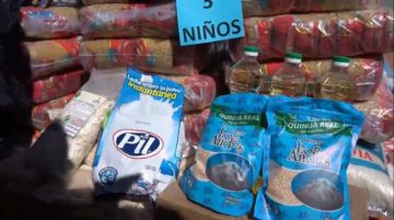 Entregan alimentos a Aldeas Infantiles SOS