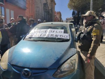 Diprove en Potosí recupera vehículo robado en Chile