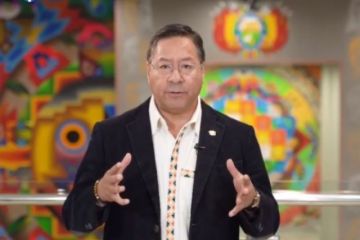 6 de Agosto: Presidente  Arce pide a bolivianos en el exterior permanecer unidos