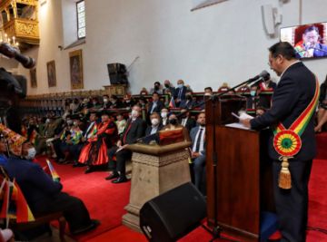 El mensaje del presidente Arce por el aniversario patrio estará enfocado en temas económicos hacia el Bicentenario