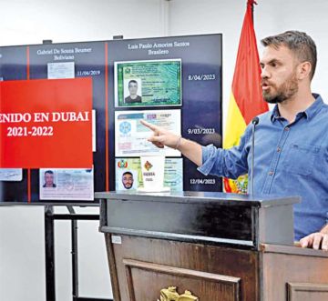 ¿Hija de Achacollo dio un pasaporte a Marset?